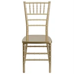 Flash Furniture Gold Resin Stacking Chiavari Dining Chair New. Price: $118.04.