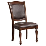 Bowery Hill Wood Dining Side Chair Brown Cherry (set Of 2) New. Price: $309.97.