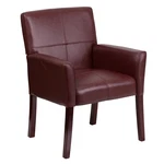 Flash Furniture Taylor Burgundy Leathersoft Executive Side Reception Chair New. Price: $262.99.