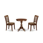 East West Furniture ESDA3-MAH-C 3-PC Kitchen Table Set 2 Modern Wooden... New. Price: $325.32.
