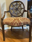 Ethan Allen Spider-back Cristal Model Accent Armchairs #13-7131 Used. Price: $639.80.