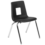 Flash Furniture 18IN. Student Stack Chair Black New. Price: $107.62.