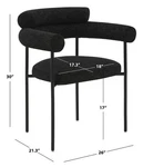 Safavieh Jaslene Curved Back Dining Chair, Reduced Price 2172780854 SFV4791C Open. Price: $220.00.