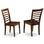 East West Furniture Milan 10" Wood Dining Chairs Mahogany (set Of 2) New. Price: $158.75.