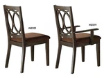 Acme Jameson Traditional Brown Fabric & Espresso Finish 39"H Arm / Side Chair New. Price: $275.99.