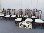 67394 Set Of Solid Mahogany Custom Made Dining Used. Price: $1875.00.