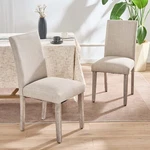 Set Of 2 Fabric Upholstered Dining Room Chairs Kitchen Seats With Wood Legs New. Price: $113.99.