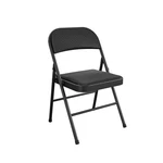 Fold Chair Fabric Blk New. Price: $62.72.