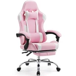 Ergonomic Racing Gaming Chair Pu Leather Swivel Office W/ Headrest Lumbar New. Price: $139.98.