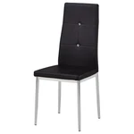 Best Master Trina Bi Cast Faux Leather Dining Side Chair Black (set Of 2) New. Price: $48.62.