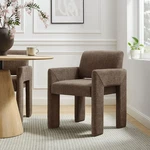 Daven Fabric Upholstered Dining Chair Mocha New. Price: $200.50.