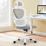 Jhk Ergonomic Office Chair Mesh Adjustable Headrest, Lumbar Support & Flip-up New. Price: $112.99.