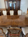 Drexel Heritage Rectangular Wood Dining TABLE,8 Chairs,china Hutch And Server . Used. Price: $350.00.