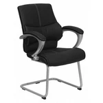 Flash Furniture H-9637L-3-SIDE-GG Contemporary Reception Chair, Black New. Price: $223.99.
