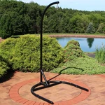 U-base Powder-coated Steel Hanging Chair Stand Black 76 By Sunnydaze New. Price: $164.67.