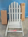 Polywood AD4030SA Classic Outdoor Adirondack Chair, Sand Open. Price: $189.95.
