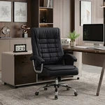 Executive Office Chair High Back Pu Leather Ergonomic Swivel Desk 40.8 In New. Price: $144.46.