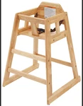Winco CHH101 Assembled Natural Finish Wood High Chair - Commercial Equipment New. Price: $69.98.