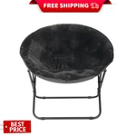 Black Saucer Chair For Kids And Teens, Mainstays New. Price: $38.99.