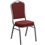 Red Commercial Banquet Stacking Chair Furniture Fabric Thick Seat Steel Frame New. Price: $71.30.