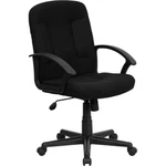 Flash Furniture Black Fabric Office Chair, GO-ST-6-BK-GG New. Price: $179.99.