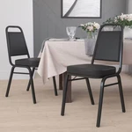 Flash Furniture Black Vinyl Banquet CHAIR,PK4 4-FD-BHF-1-GG New. Price: $351.16.