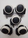 Set Of 5 Replacement Wheels Compatible With Smugdesk Ergonomic Task Chairs New. Price: $14.00.