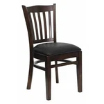 Hercules Restaurant Chair, Wood Back, 17-1/2 In 20-3/4" 34-1/2" Flash New. Price: $206.43.