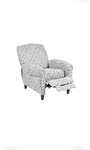 Oscar Grey In. W X 34.5 41.5 Push Back Recliner By Madison Park Open. Price: $300.00.