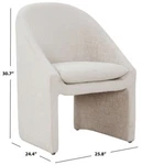 Safavieh Kagan Chenille Dining Chair, Reduced Price 2172750274 SFV4856A Open. Price: $241.00.