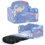 Aodisman Thick Comfy Toddler Chair And Couch For Medium, Blue Dinosaur New. Price: $71.54.