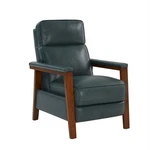 Barcalounger Ashland Push Thru The Arms Recliner Roma Bluegray New. Price: $1106.10.