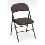 Mainstays Deluxe Fabric Padded Folding Chair, Black, 1 Count New. Price: $39.98.