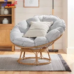 Better Homes Gardens Papasan Chair White Sherpa 4.5'' Fleecy Easy Assembly Brand. Price: $245.74.