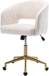 Velvet Office Desk Chair, Upholstered Home Chairs With Adjustable New. Price: $179.96.