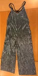 Free People Flicker Flash Jumpsuit Women Sz Xs Silver Metallic Romper Jumper Pre-owned. Price: $25.00.