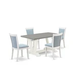East West Furniture 5-PIECE Dinner Table Set Includes Kitchen And 4... New. Price: $736.54.