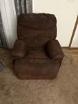 Gdf Studio Tufted Leather Club Chair - Brown 216743 Used. Price: $10.00.