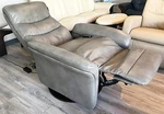 New Barcalounger Asher Swivel Power Massage Recliner 74M-8035 Jamestown Iron. Price: $1095.00.