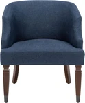 Ibuki Navy/walnut Accent Chair - Stylish Home Collection ACH4006B New. Price: $463.99.