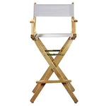 Casual Home 30" Director's Chair Natural Frame-white Canvas New. Price: $102.60.