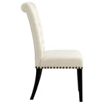 Coaster Tufted Back Upholstered Side Chair In Beige (set Of 2) New. Price: $265.86.