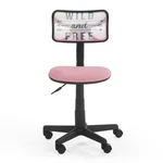 Urban Lifestyle Printed Swivel Mesh Chair, Wild And Free New. Price: $93.22.