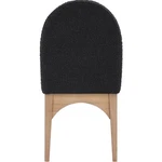 Pemberly Row Contemporary Black Boucle Fabric Dining Side Chair New. Price: $280.15.