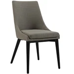 Modway Viscount 19" Solid Rubberwood And Fabric Dining Chair Granite Gray New. Price: $126.99.