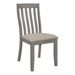 Coaster Nogales Linen-like Upholstered Dining Side Chair Coastal Gray New. Price: $217.62.