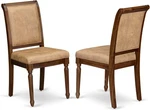 Luxe East West Furniture CYC-AWA-28 Dining Chairs Grey Polyester Padded Set Open. Price: $244.00.