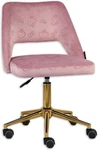 Impressions Vanity Hello Kitty Velvet Swivel Chair For Makeup Room Open. Price: $199.95.