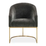 Uttermost 23926 Hanni 23" Stainless Steel Polyester Dinner Chair - Brass New. Price: $933.60.