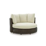 Signature Design By Ashley Kimora Brown Outdoor Swivel Lounge Chair With Cushion New. Price: $1548.82.